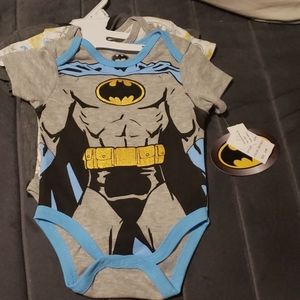 Batman bodysuits 3pc set